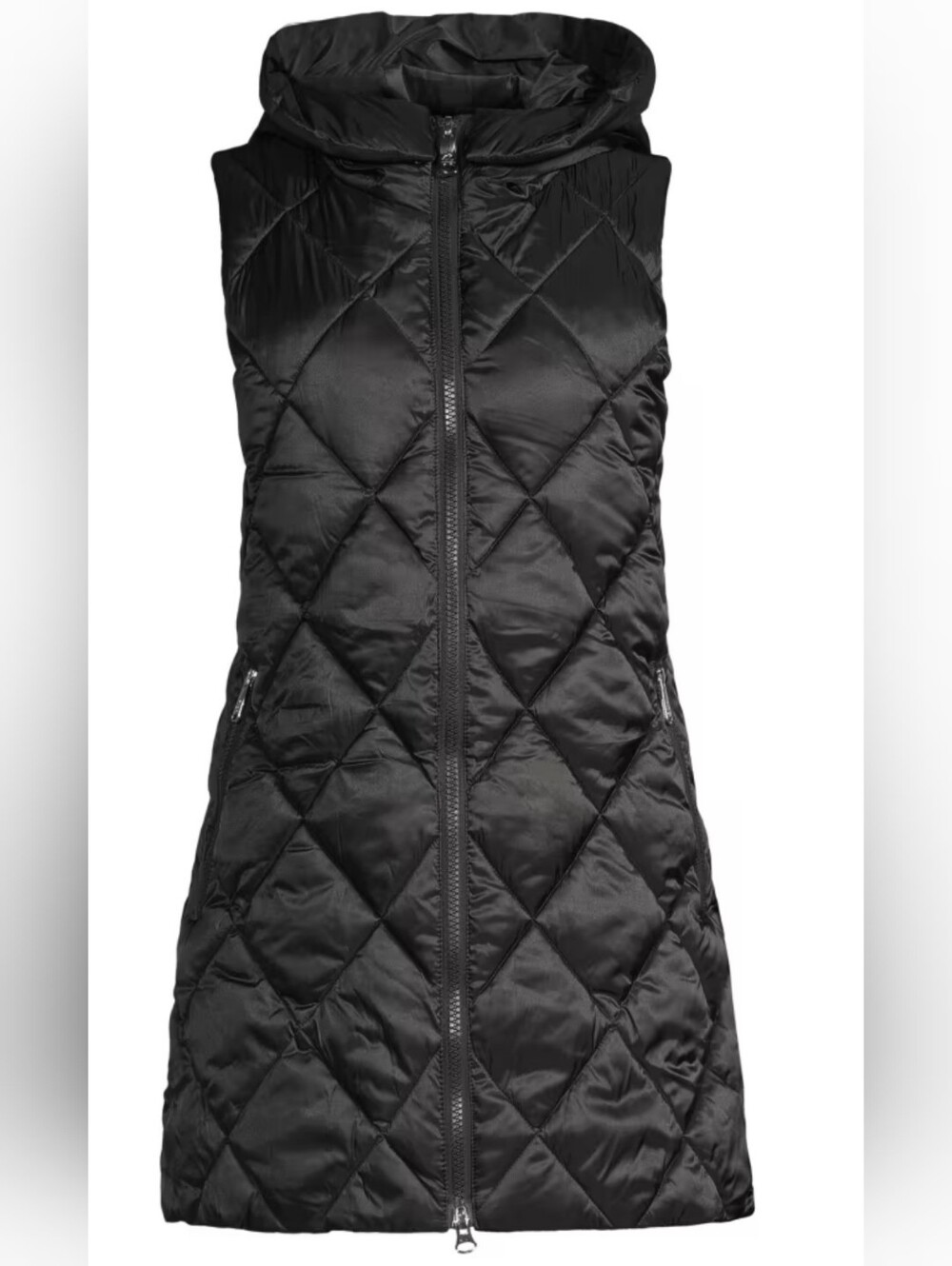 NWT Sam Edelman DIAMOND QUILTED PUFFER VEST/Onion Womens Size XS/S